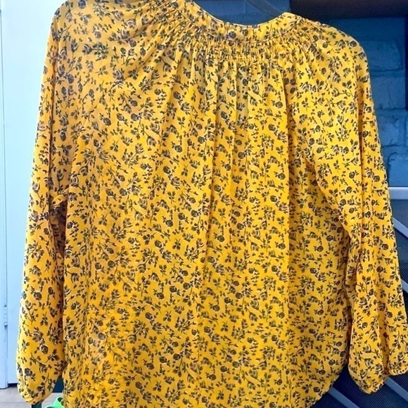 Stitch Fix Violets & Roses floral top - Picture 3 of 6